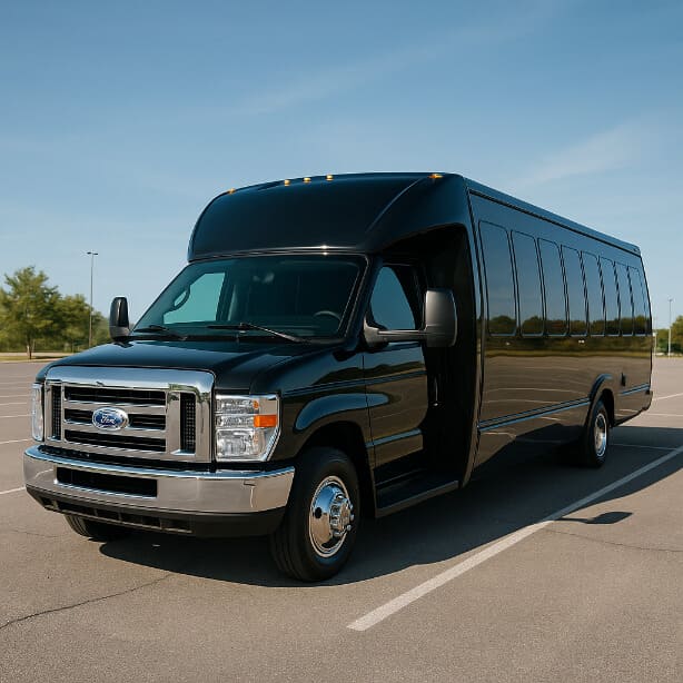 Charter Bus Rental North Little Rock 18 Passenger Minibus