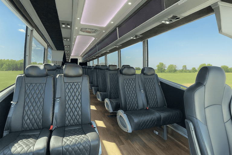 coach bus in North Little Rock