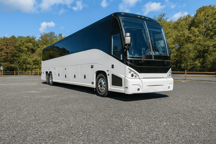picture of Charter Bus Rental North Little Rock coach bus